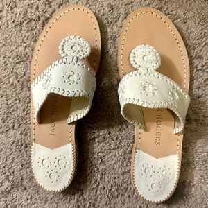 JACK ROGERS Women's Signature Jacks Flat Sandal Size 8